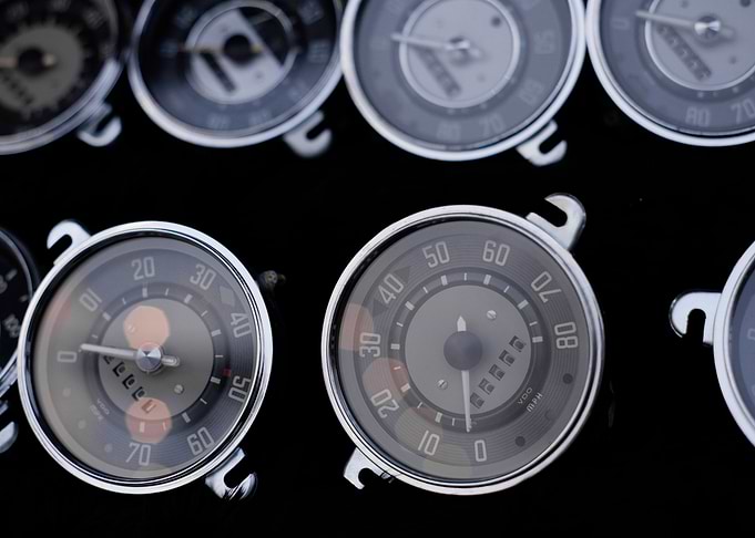 VW Volks Speedometer