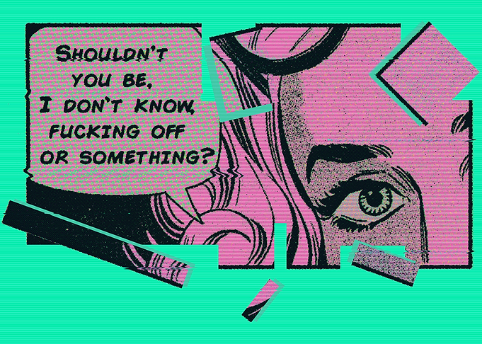 Comic Vaporwave