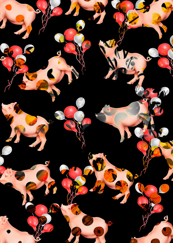 New Year 2019 pattern