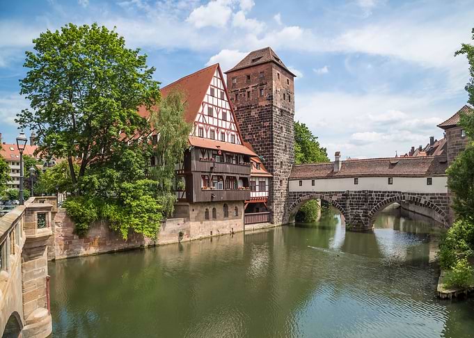 NUREMBERG River Pegnitz