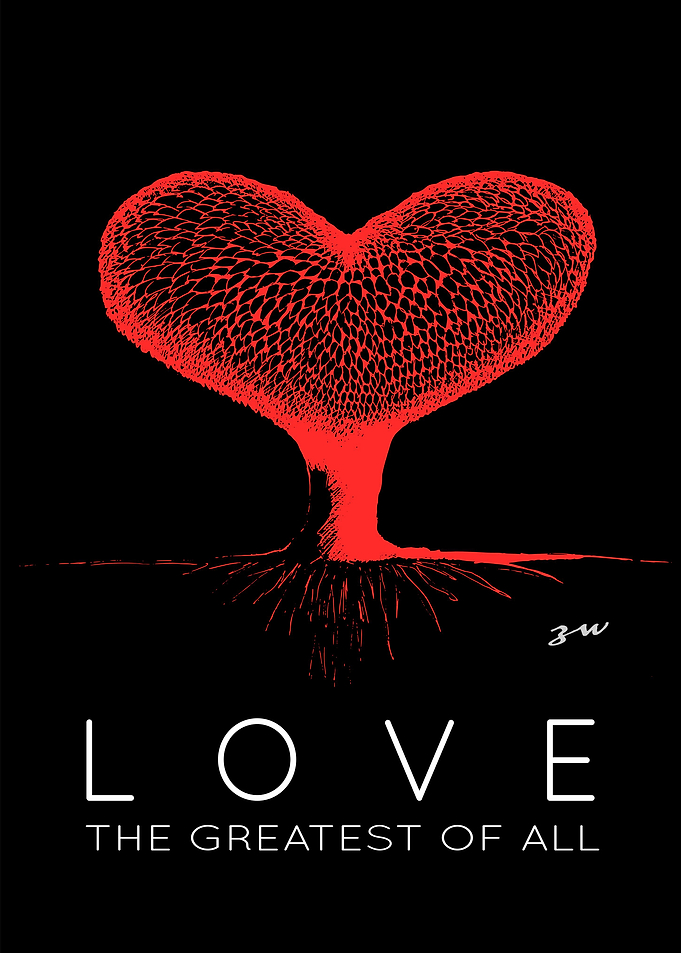 Love Heart Tree Original