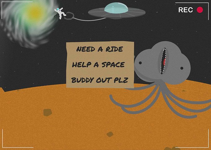 Alien Needs a Ride