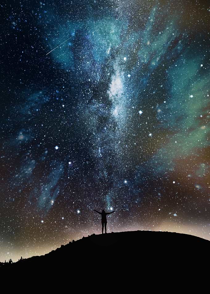 Among stars