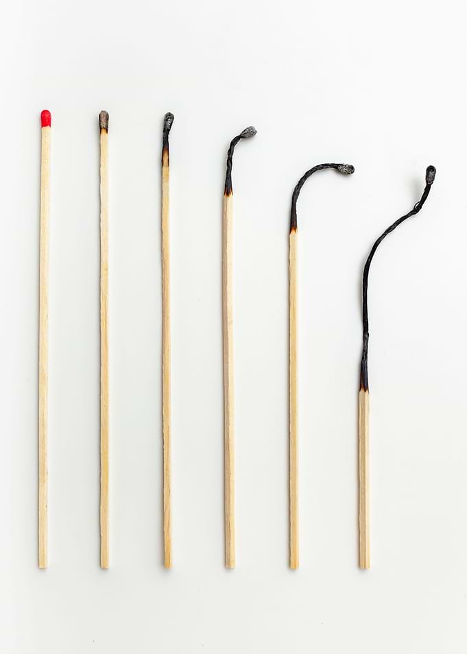 Concept with matches