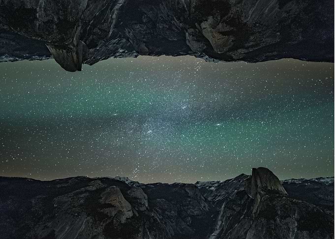 the sky between worlds