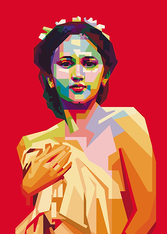 balinese women popart