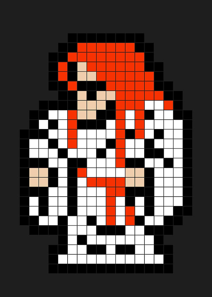 White Wizard FF1 NES