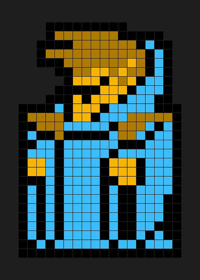 Black Wizard FF1 NES