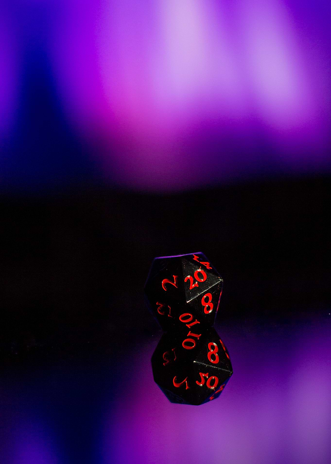 Metal Dice in Aurora III