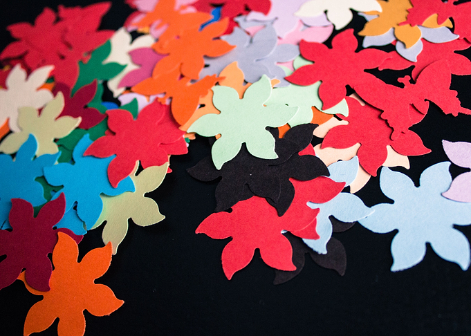 Abstract paper shapes 02