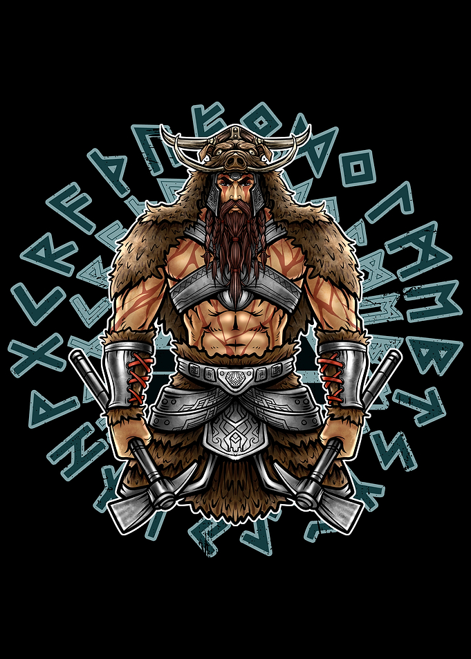 Viking Berserk Warrior
