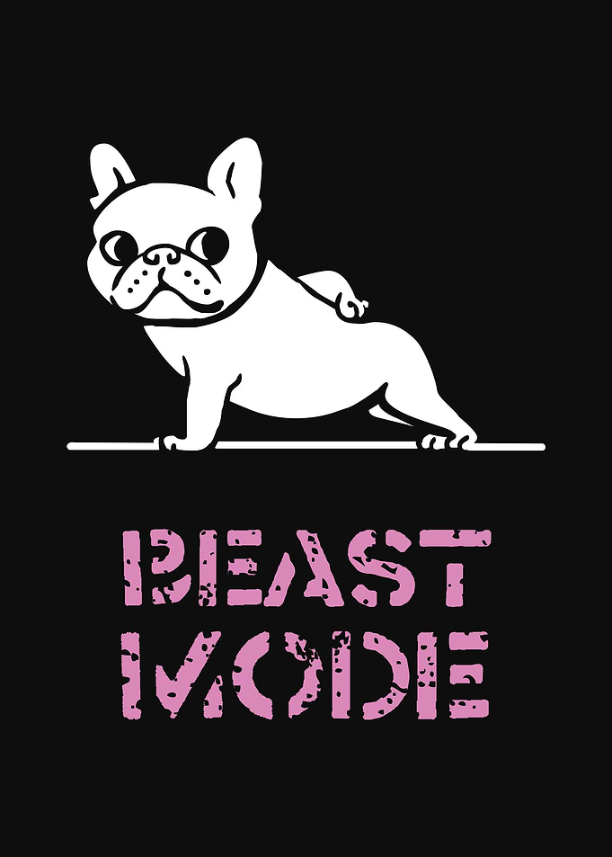 Beast Mode French Bulldog