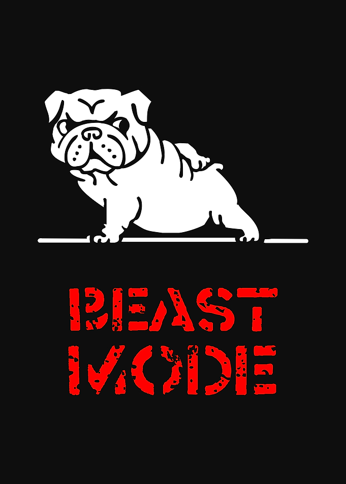 Beast Mode bulldog