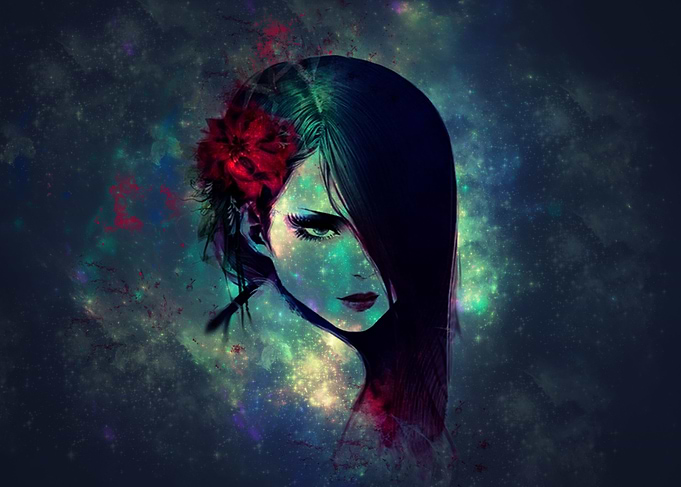 Space girl