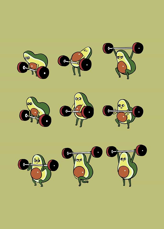 Olympic Lifting Avocado