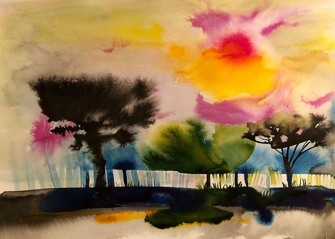 exotic landscape