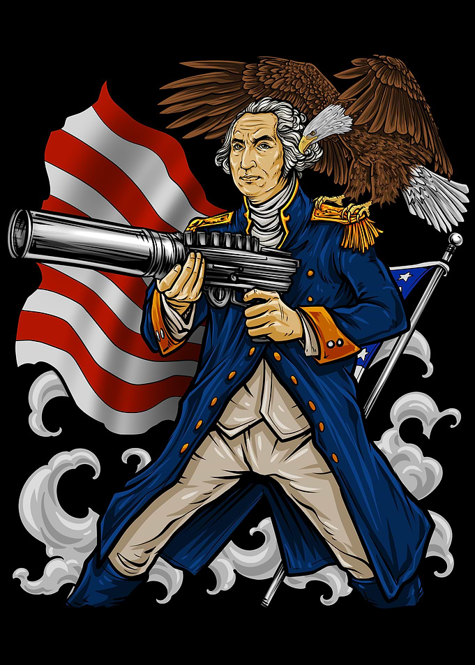 Patriotic Father Of Merica