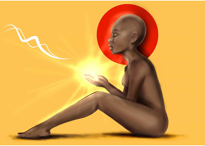 SHE SEEKS HER PEACE