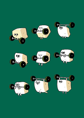 Olympic Lifting Tofu