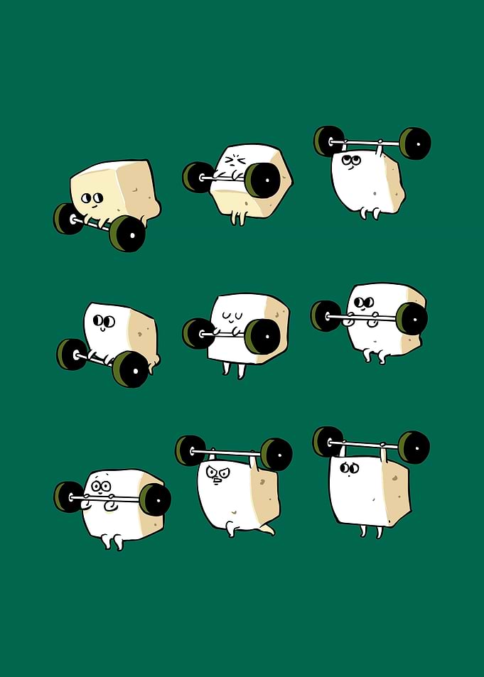 Olympic Lifting Tofu