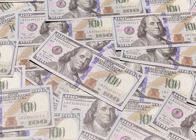 Dollars floor