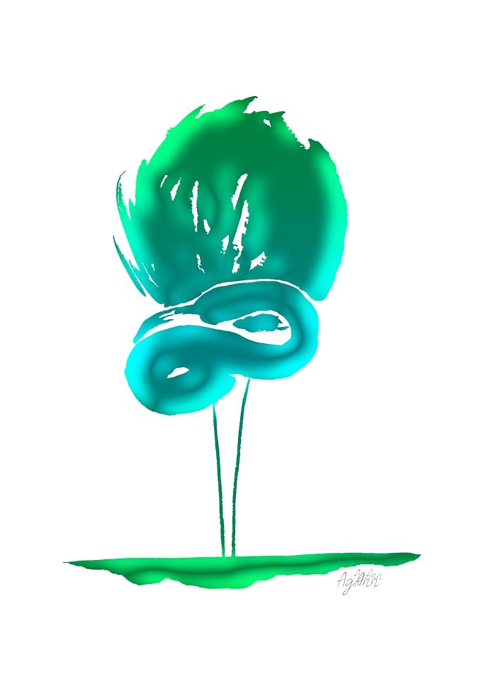 Blue Flamingo