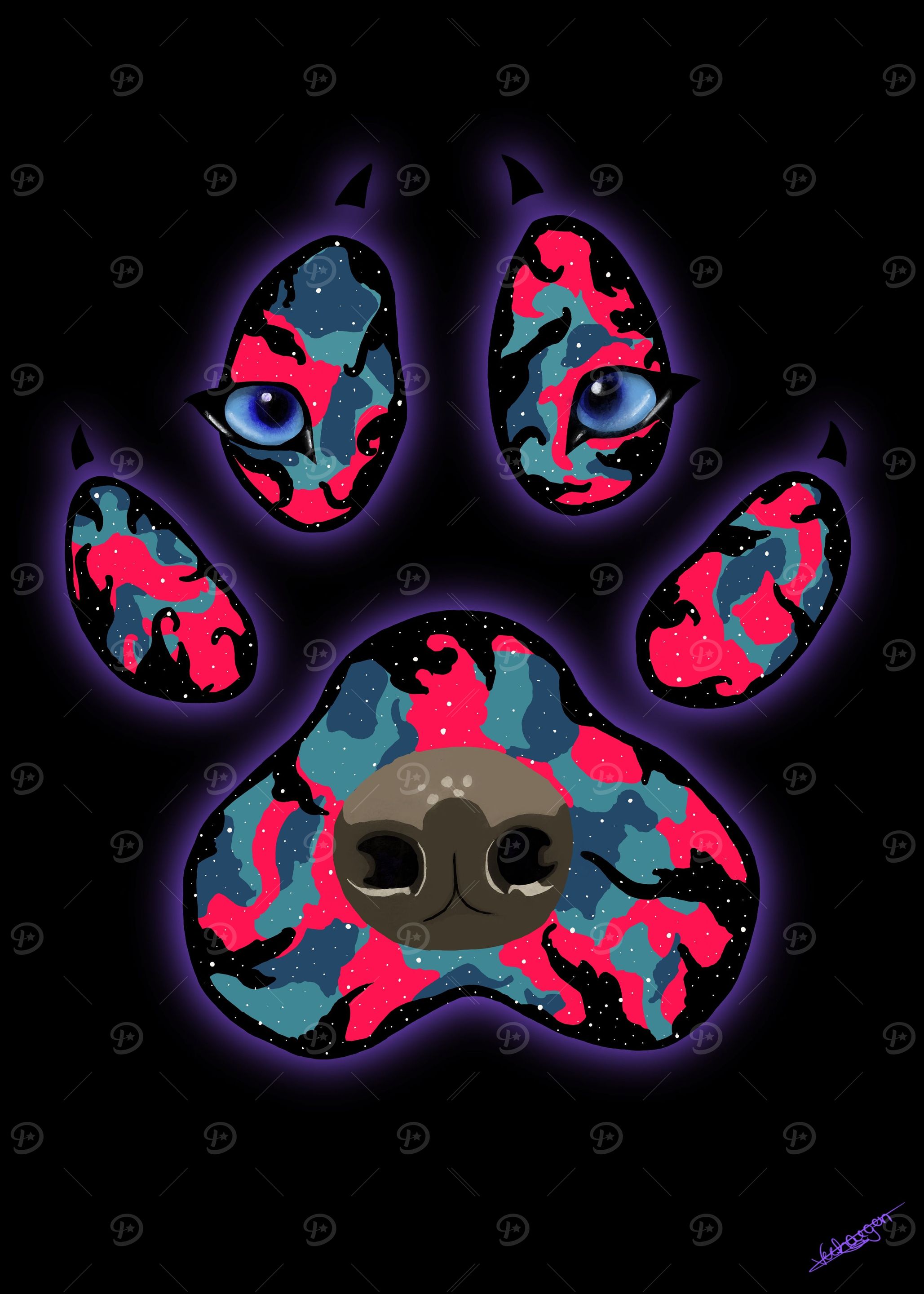 Nebula wolf