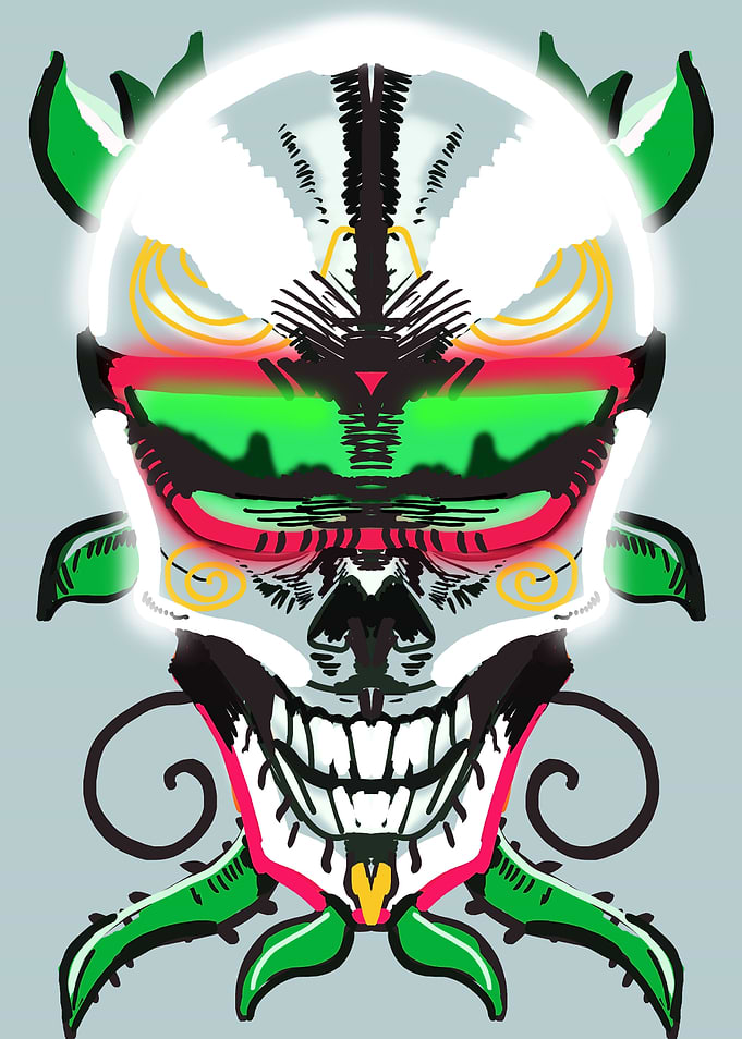 Neon Mask 2