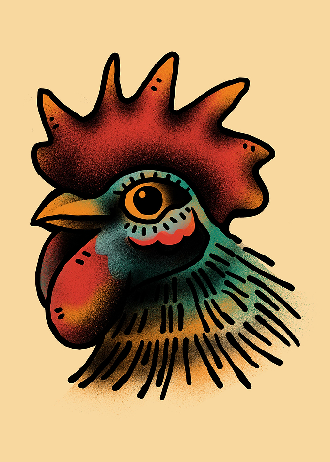 Pollo macho