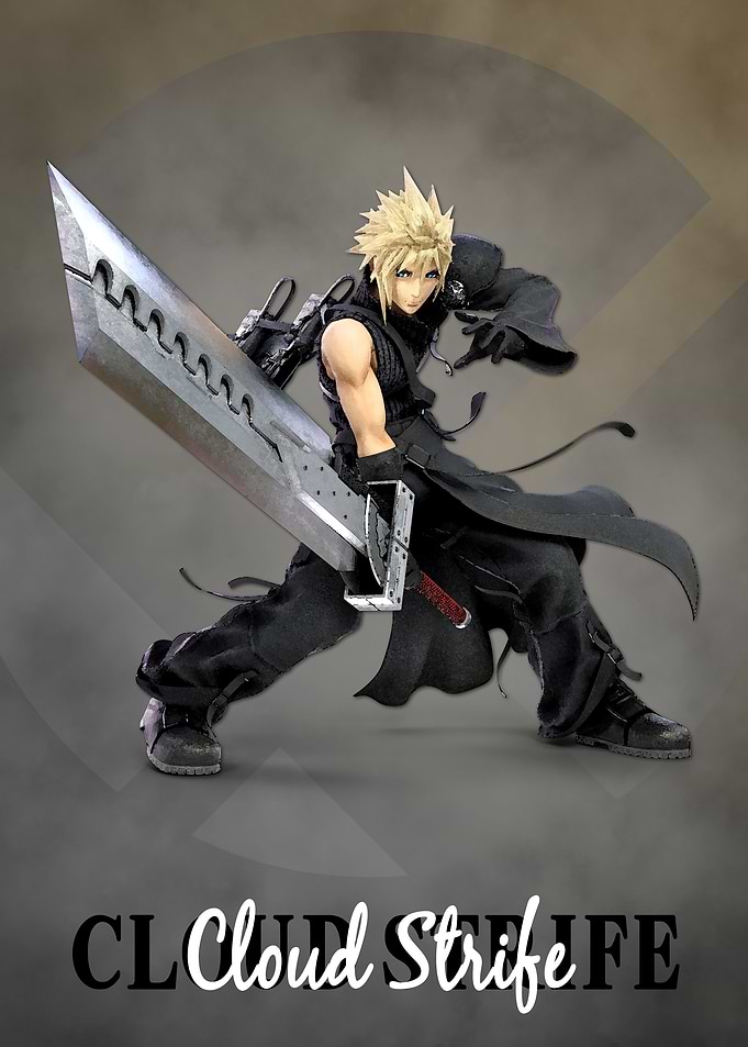 Cloud Strife Fusion Sword