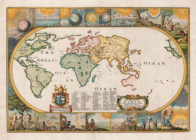 World Map 1681