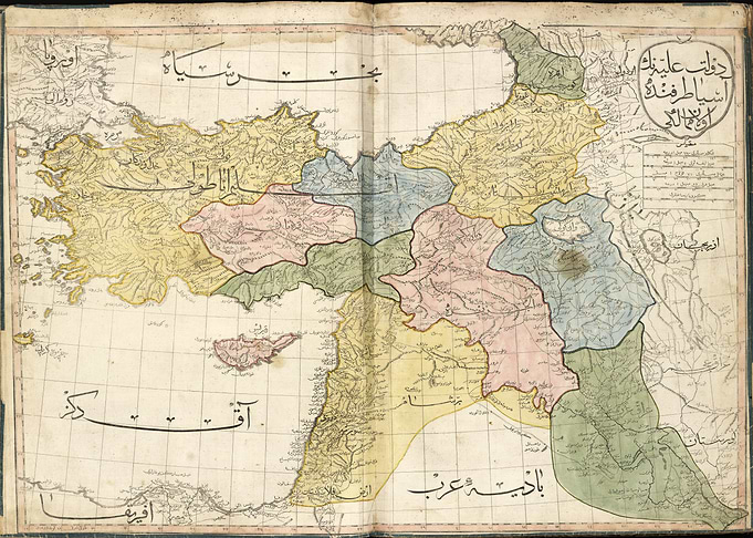 Middle East Map 1803