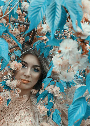 fine art woman portrait p