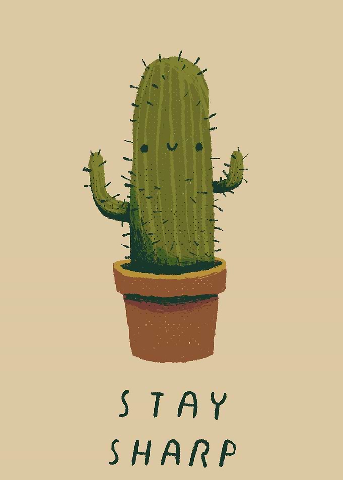 stay sharp