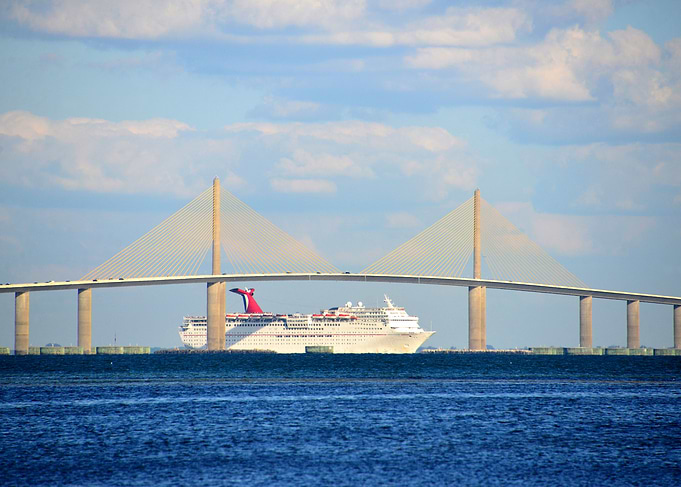 The Skyway Bridge Tampa