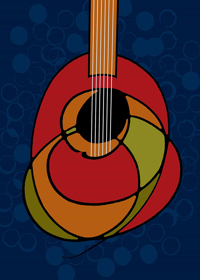 Red Note 6 String
