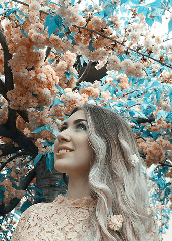 fine art woman portrait