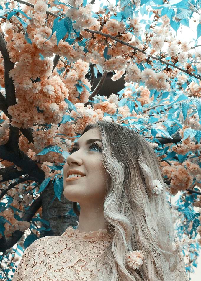fine art woman portrait