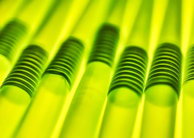 Colored tubes