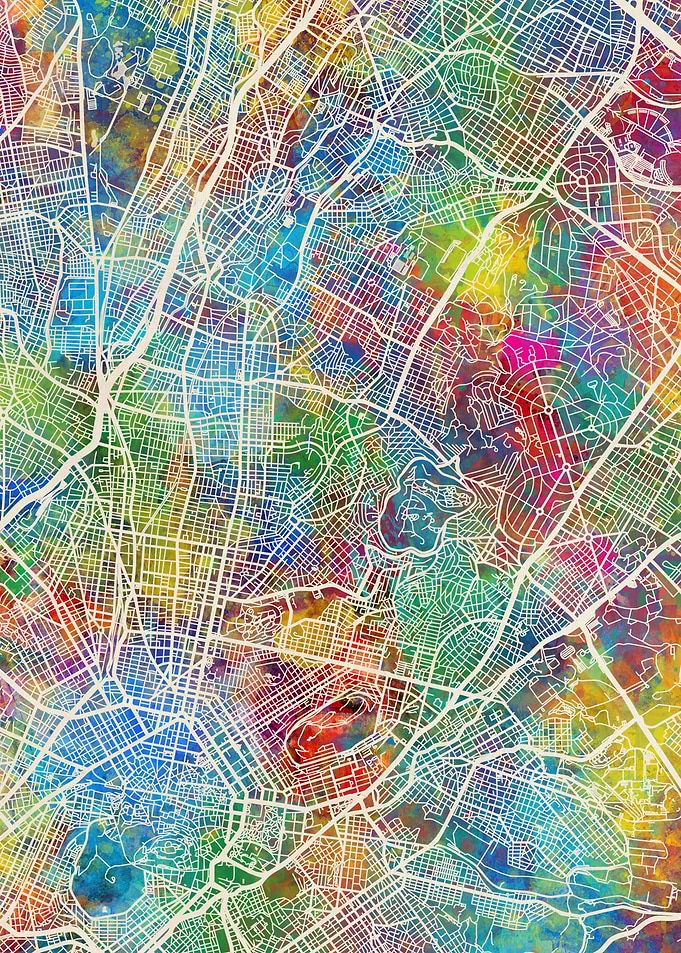 Athens Greece Map