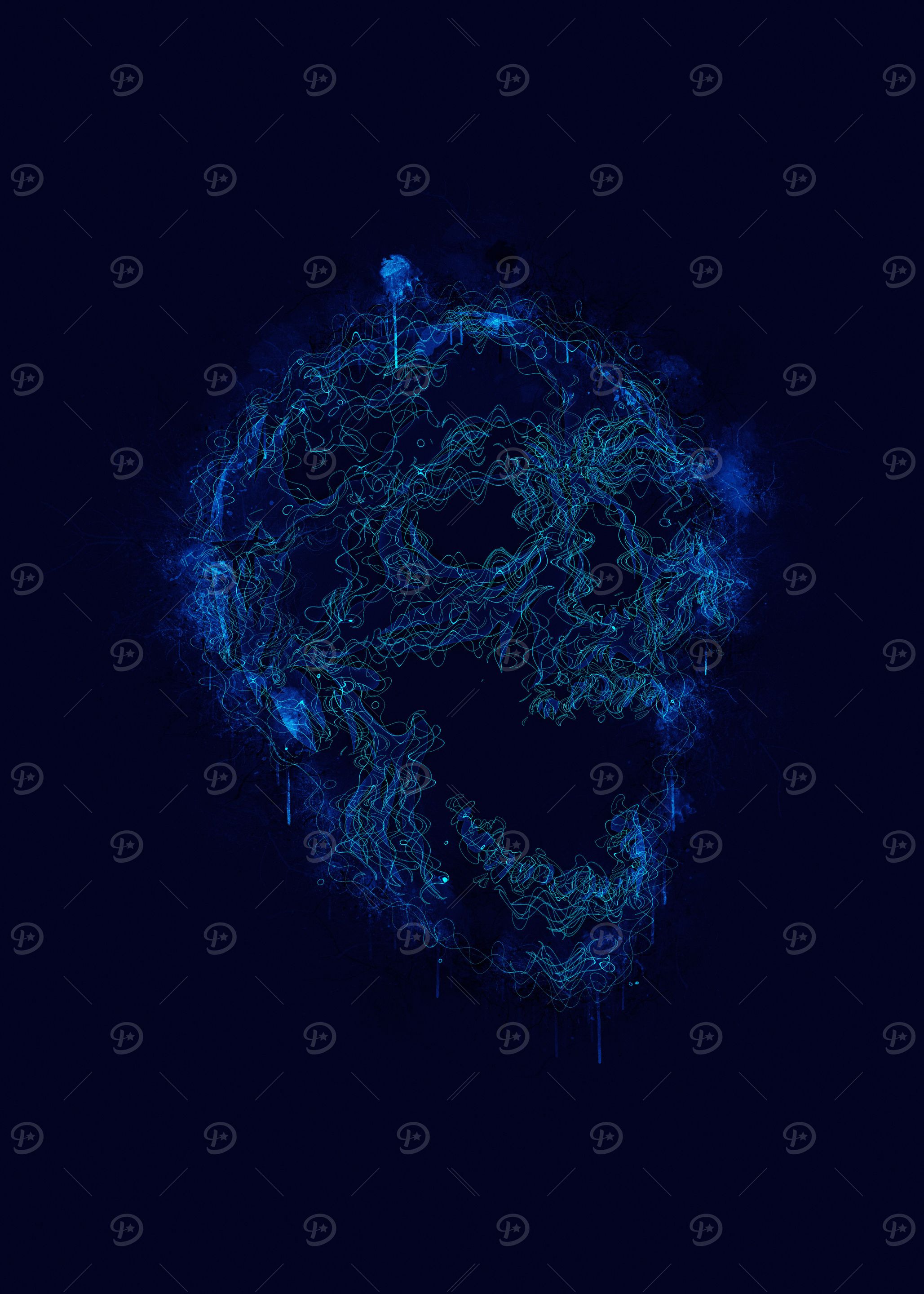 Line Skull
