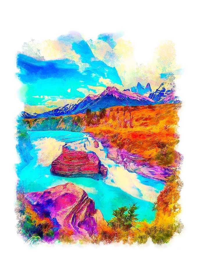 landscape of Patagonia