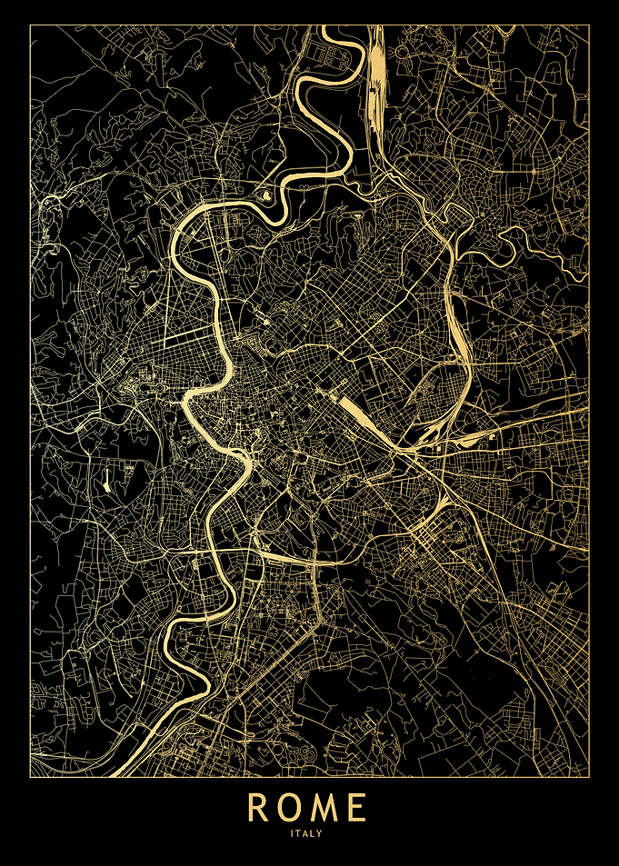 Rome Gold Map