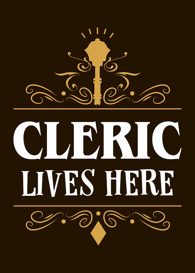 A Cleric Lives Here