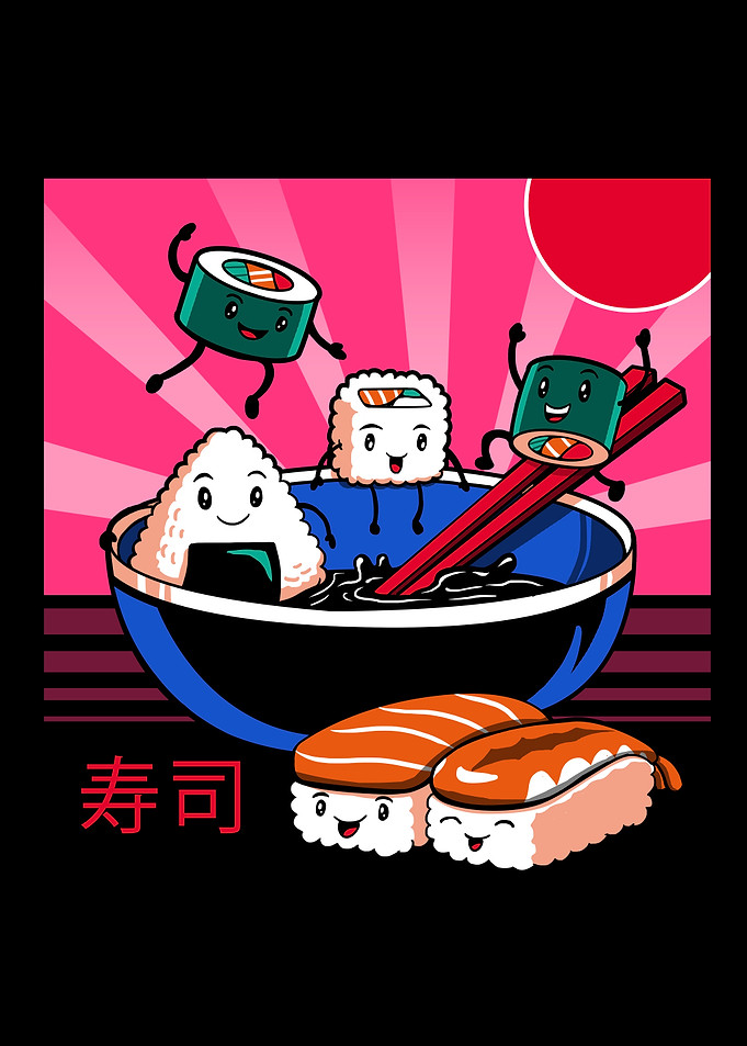 Sushi Retro Fun