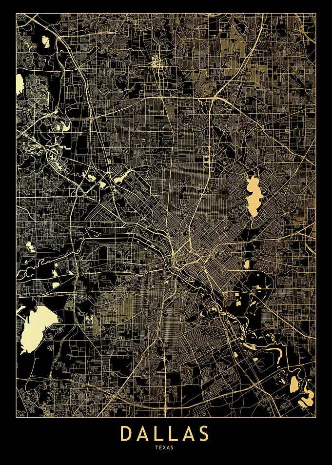 Dallas Gold Map