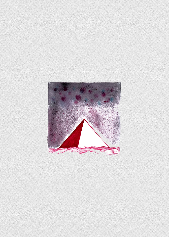 Pyramid at Night