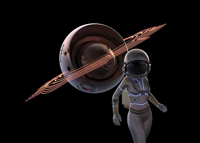 Space lady