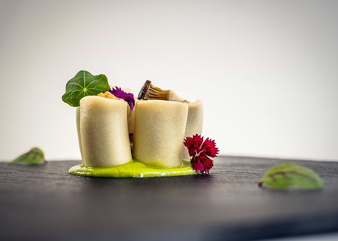 Pasta flower