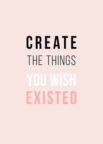 Create The Things You Wish